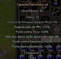 Capacete Demoníaco 